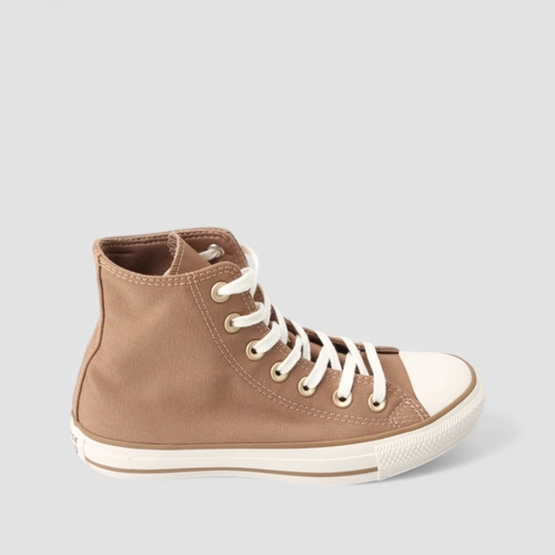 Tênis Casual Converse All Star Summer Metals Original Cano Alto Marrom
