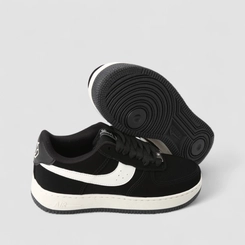 Tênis Casual Feminino Vanscy Nobuck Preto