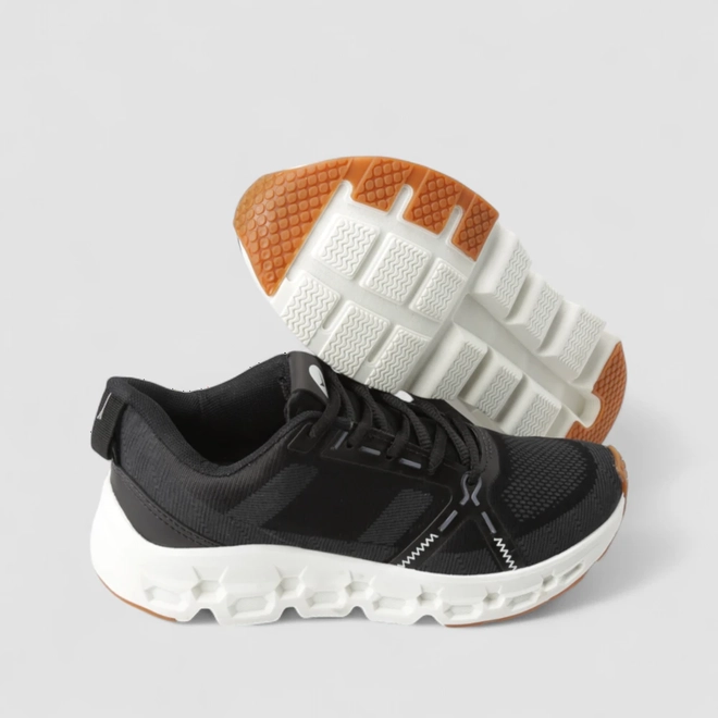 Tênis Chunky Feminino Vertus Texturizado Preto