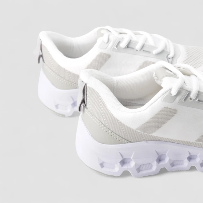 Tênis Chunky Feminino Vertus Texturizado Branco & Cinza