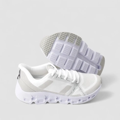 Tênis Chunky Feminino Vertus Texturizado Branco & Cinza