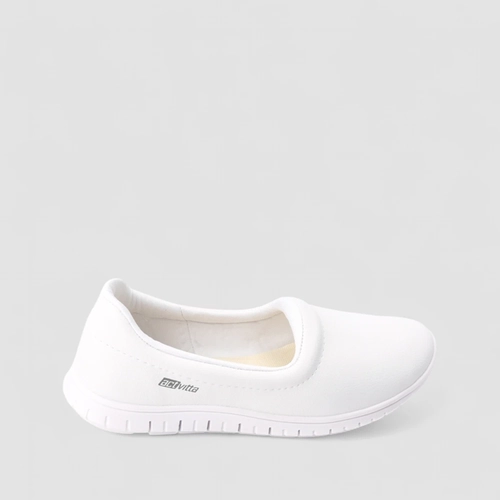 Slip On Feminino Actvitta Calce Fácil Branco