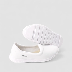 Slip On Feminino Actvitta Calce Fácil Branco