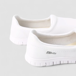Slip On Feminino Actvitta Calce Fácil Branco