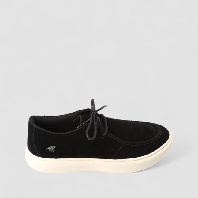 Tênis Casual Masculino Polo Go Camurça Preto