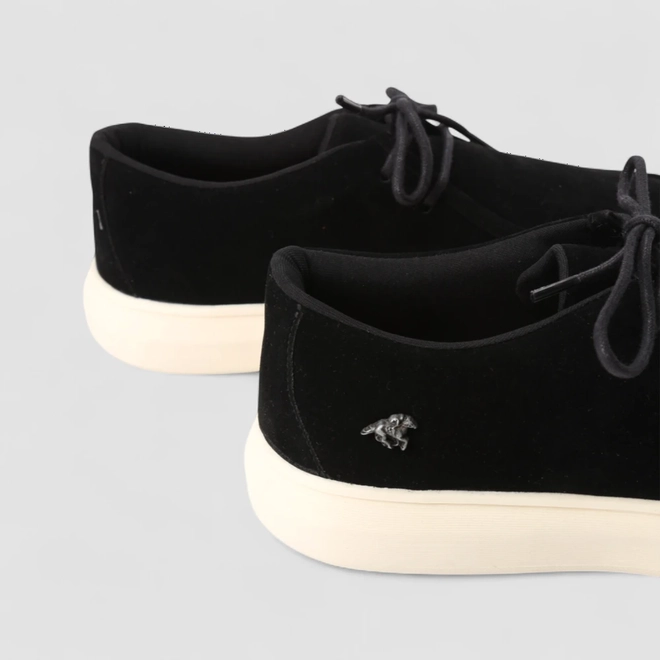 Tênis Casual Masculino Polo Go Camurça Preto