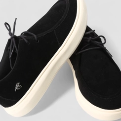 Tênis Casual Masculino Polo Go Camurça Preto
