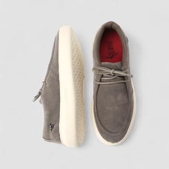 Tênis Casual Masculino Polo Go Camurça Cinza