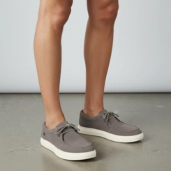 Tênis Casual Masculino Polo Go Camurça Cinza