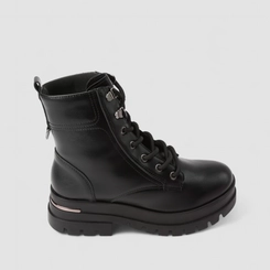 Coturno Feminino Via Marte Tratorado Presponto Preto