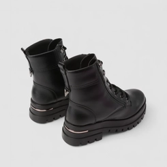 Coturno Feminino Via Marte Tratorado Presponto Preto