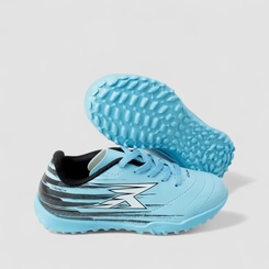 Chuteira Society Infantil Oxn Track Azul