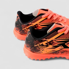 Chuteira Society Infantil Oxn Track Laranja