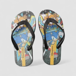 Chinelo Infantil Ipanema Sonic Lets Preto