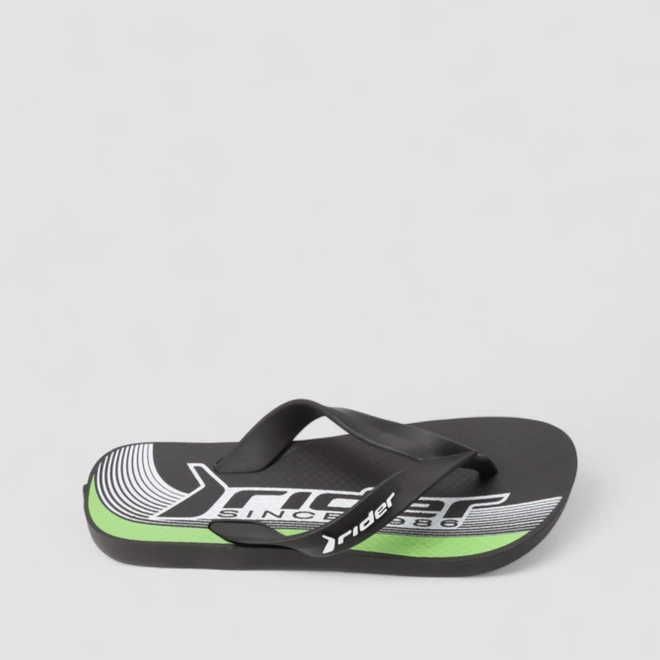 Chinelo Infantil Rider Feel Urban Preto