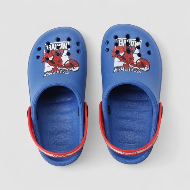 Babuche Infantil Grendene Kids Homem-Aranha + Brinde Marinho