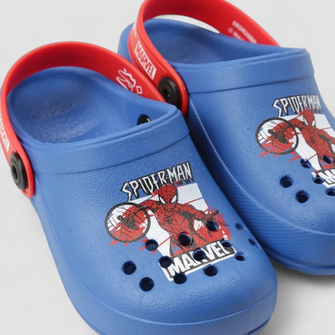Babuche Infantil Grendene Kids Homem-Aranha + Brinde Marinho