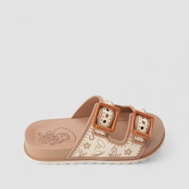 Papete Infantil Grendene Kids Jessie "Toy Story" Marrom