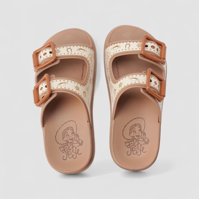 Papete Infantil Grendene Kids Jessie "Toy Story" Marrom
