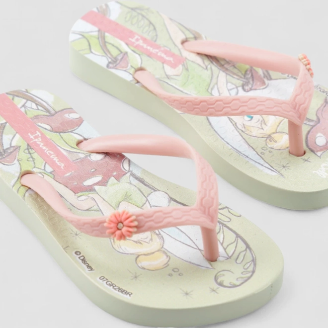Chinelo Infantil Ipanema Tinker Bell Verde