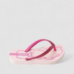 Chinelo Infantil Ipanema Glitter Laços Rosa