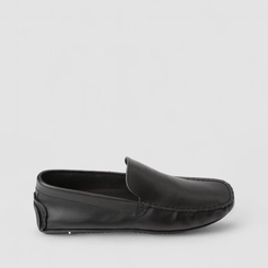Mocassim Masculino Woche Couro Preto