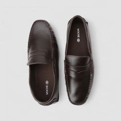 Mocassim Masculino Woche Couro Marrom