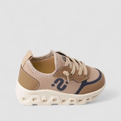 Tênis Casual Infantil Novopé Mesh Caramelo