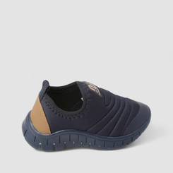 Slip On Infantil Novopé Pesponto Marinho