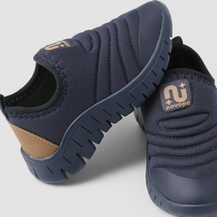 Slip On Infantil Novopé Pesponto Marinho