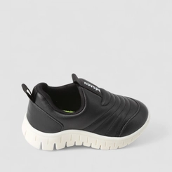 Slip On Infantil Novopé Pesponto Preto