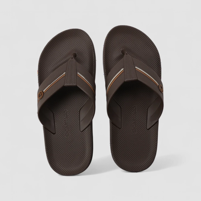 Chinelo Masculino Cartago Marrom