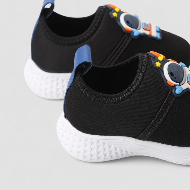 Slip On Bebê Vertus Astronauta Preto