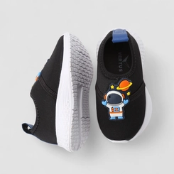 Slip On Bebê Vertus Astronauta Preto