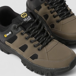 Tênis Casual Masculino Ollie Originals Mesh Marrom