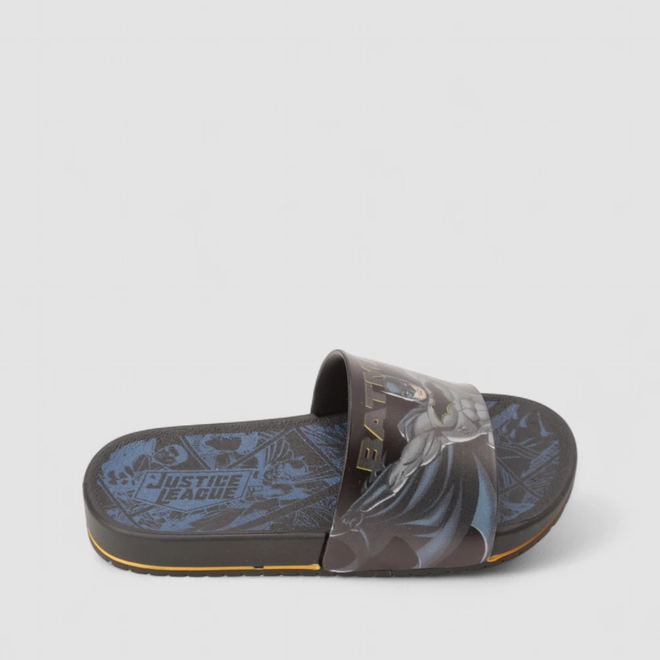 Slide Infantil Grendene Kids Batman Preto