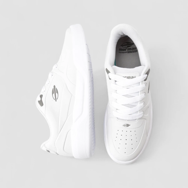 Tênis Casual Masculino Mormaii Pump Branco