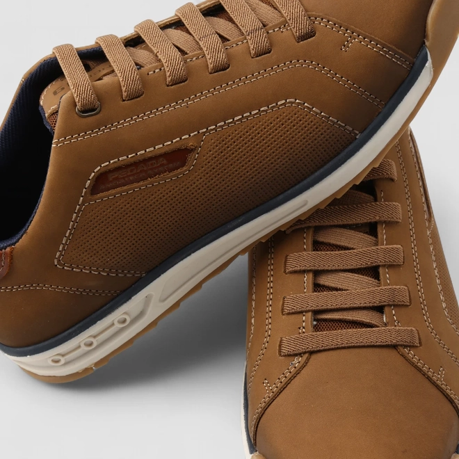 Sapatênis Masculino Pegada Amortech Original Couro Marrom