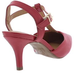scarpin vizzano vermelho verniz cintilante