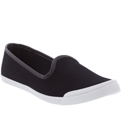 slipper moleca preto