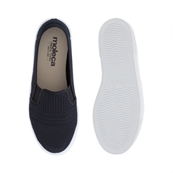 slip on preto moleca