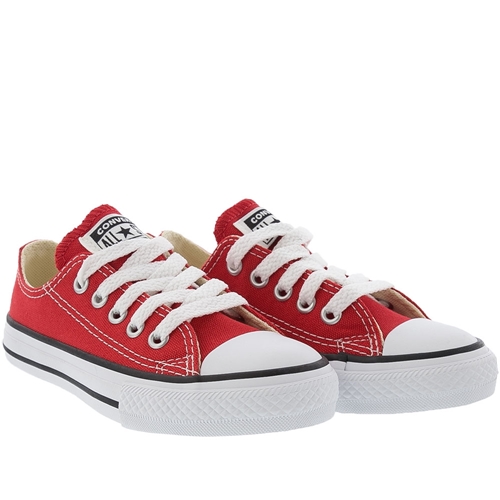 Tênis Infantil Converse All Star Chuck Taylor Border Vermelho - Compre  Agora