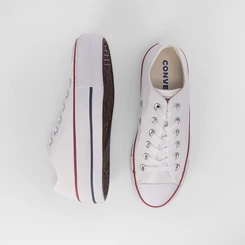 Tênis Converse All Star Chuck Taylor Flatform Tecido Branco