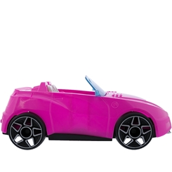 Sandalia Barbie Pink Car Rosa + Brinde Carro
