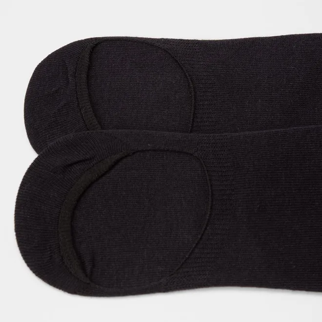 Kit Meia Sapatilha Masculina Stz Silicone Interno 2 Pares 39-43 Preto