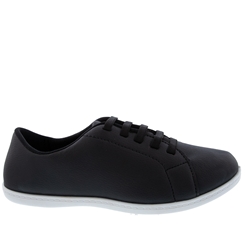 sapatenis casual feminino preto