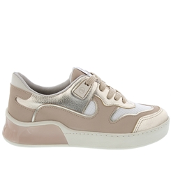 Tênis Via Marte Flatform Feminino Dourado 2014552