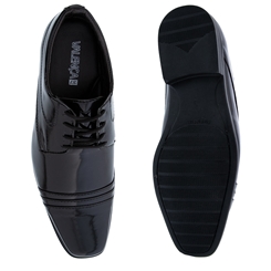 Sapato Social Valença Fivela Masculino - Preto | Netshoes