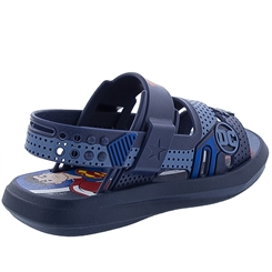 Sandália DC Super Homem Azul