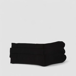 Kit Meia Social Selene Clássica 3 Pares 37-44 Preto